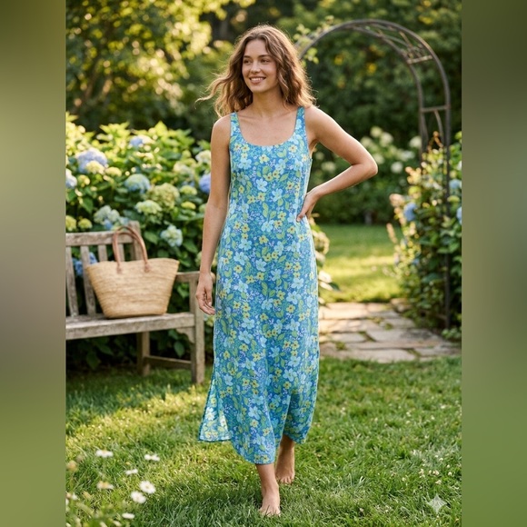 Sigrid Olsen Dresses & Skirts - Sigrid Olsen Teal Lightweight dress